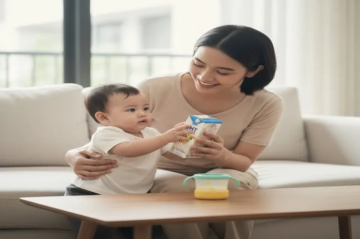Bolehkah Anak 1 Tahun Minum Susu UHT Kotak? Boleh, Ada Syaratnya!