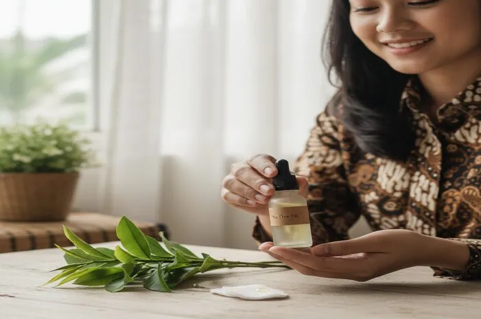 Minyak Pohon Teh: Jagoan Basmi Jerawat dan Bau Badan
