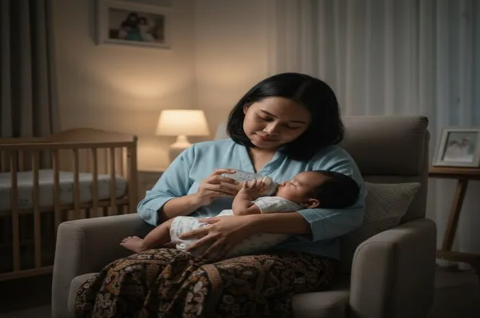 Tips Dream Feeding: Bayi Pulas, Ortu Ikut Nyenyak