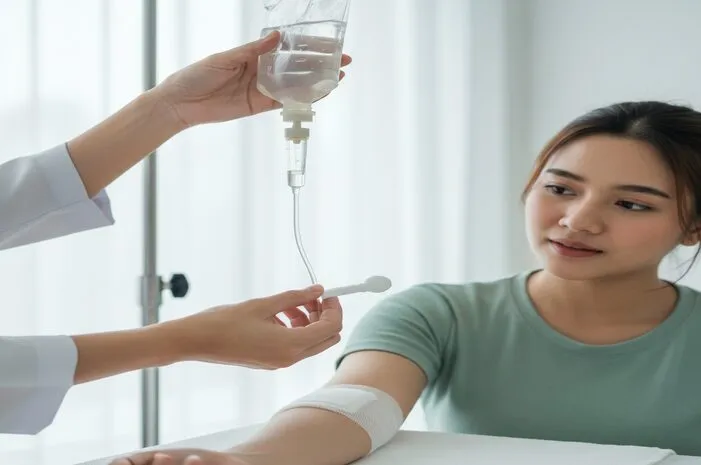 Air Infus Pembersih Luka, Bersih Tanpa Iritasi Lho!