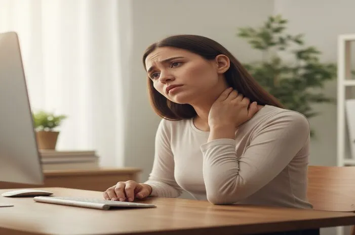 Jangan Panik! Kenapa Leher Terasa Kaku? Ini Sebabnya