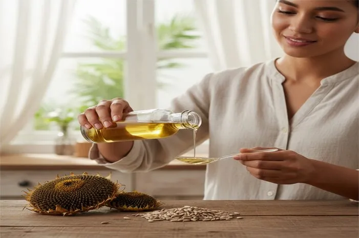 Minyak Biji Bunga Matahari Multiguna: Masak, Kulit, Rambut