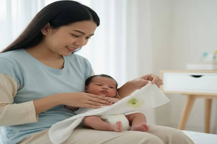 Ee Bayi Warna Hijau? Jangan Panik, Ini Penjelasannya!