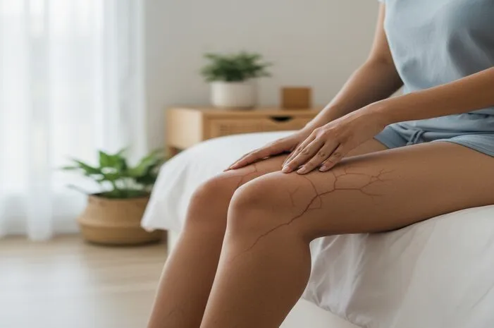 Penyebab Muncul Urat Merah di Paha, Yuk Cari Tahu