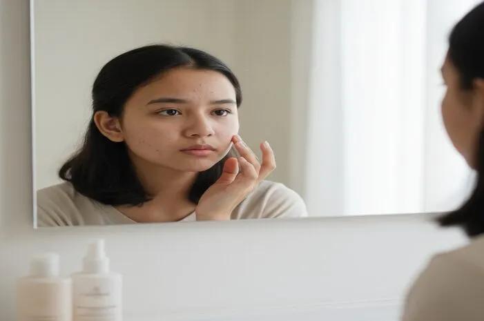 Bruntusan di Wajah Remaja Itu Wajar! Ini Solusinya