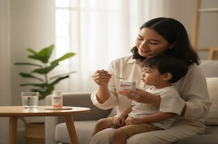 Antimo Cair Anak Usia Berapa? Yuk, Ketahui Dosisnya!