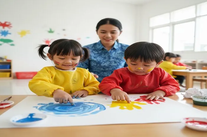 Yuk, Finger Painting Anak TK: Asah Kreativitas!