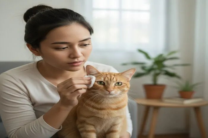 Kenapa Mata Kucing Belekan? Ini Alasannya Loh!