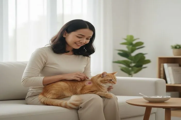 Yuk, Kenali Penyakit Kulit Kucing dengan Gambar Jelas!