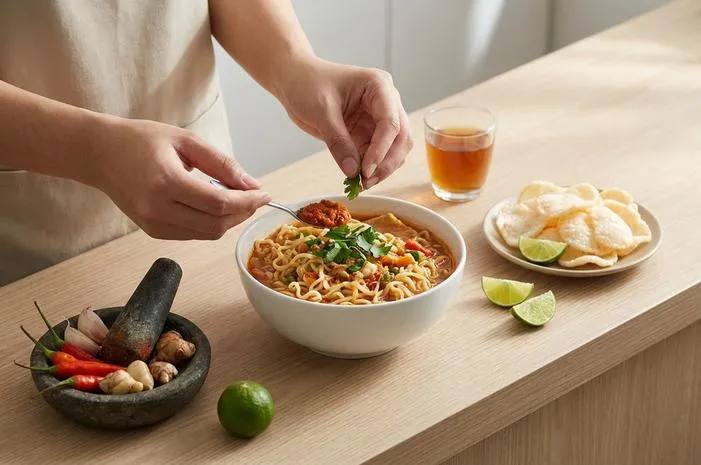 Bumbu Seblak Mie Kencur Pedas, Dijamin Nagih!