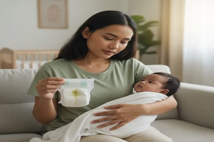 BAB Bayi Hijau Berlendir? Ini Solusi Mudah Atasinya