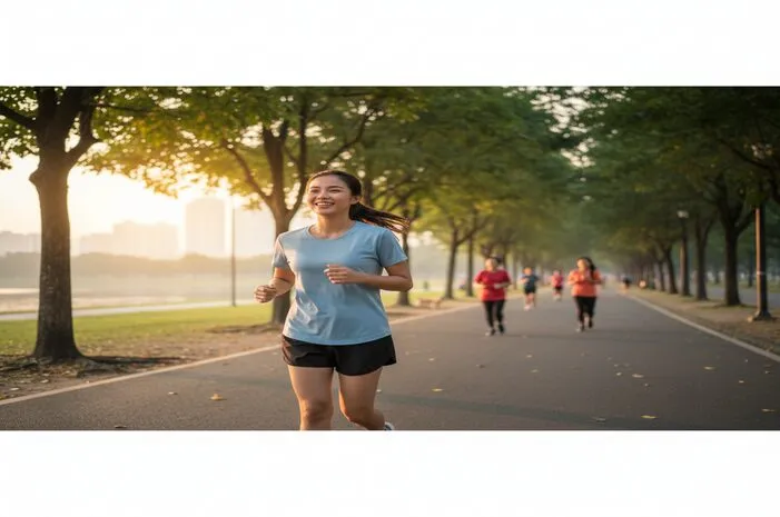 Lari Pagi Bikin Langsing? Simak Manfaatnya!