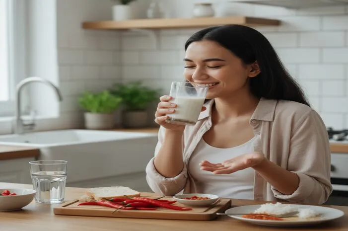 Gampang! Cara Menghilangkan Rasa Pedas di Mulut Seketika