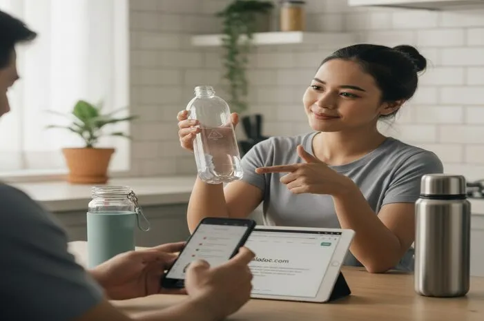 Jangan Salah Pilih! Kode Botol Minum Aman Ini Lho