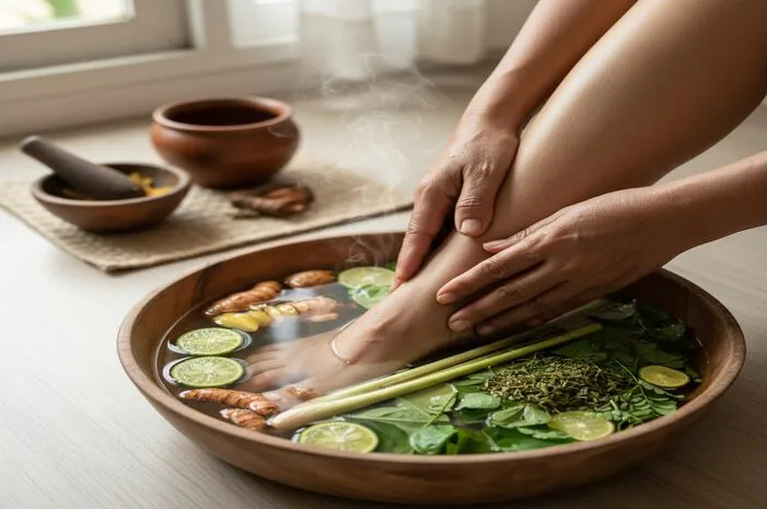 Ramuan Tradisional untuk Kaki Bengkak Cepat Kempes