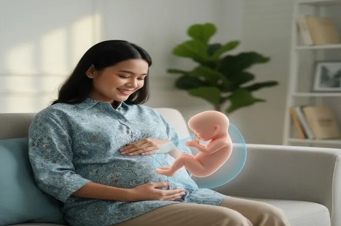 Gambar Posisi Janin 5 Bulan: Sering Berubah Loh!