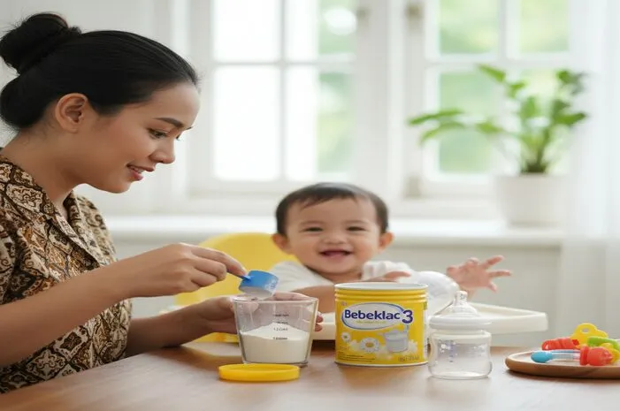Takaran Susu Bebelac 3: 120ml Pakai Berapa Sendok?