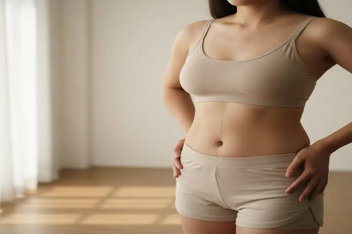 Penyebab Garis Perut Wanita Tidak Hamil, Bukan Cuma Hamil