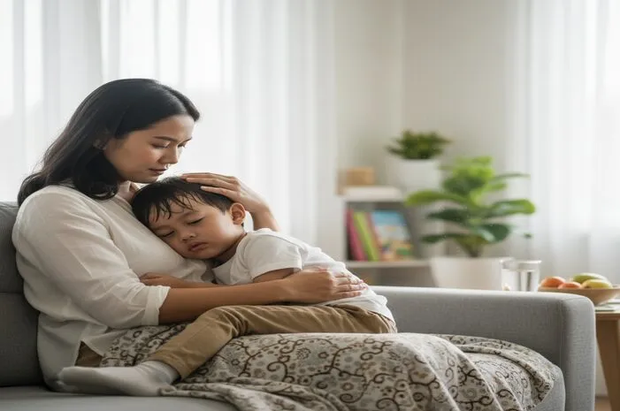 Anak Lemas Setelah Demam? Wajar Kok, Ini Solusinya