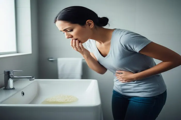 Muntah Cairan Kuning Pahit? Ini Penyebab dan Penanganan