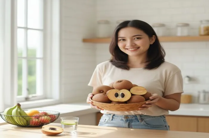 Nikmati Manis Legit Buah Sawo Manila Segar