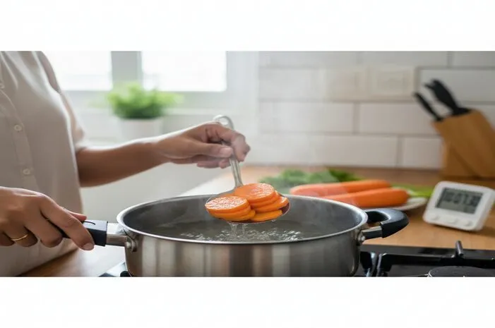 Rebus Wortel Berapa Lama? 5-10 Menit Matang Sempurna