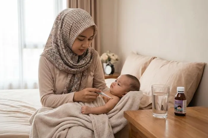Tips Mengatasi Demam pada Bayi, Bunda Wajib Tahu!