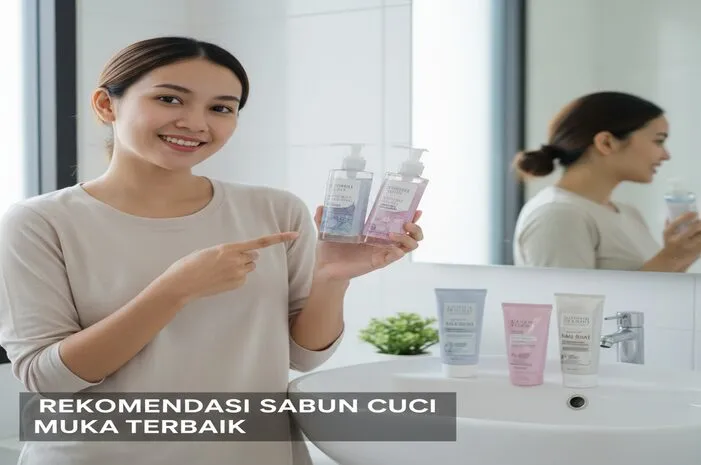 Rekomendasi Sabun Cuci Muka Bersih Tuntas Tanpa Kering