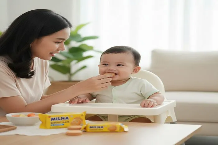 Bolehkah Milna Biskuit Bayi 4 Bulan? Ini Cara Penyajian