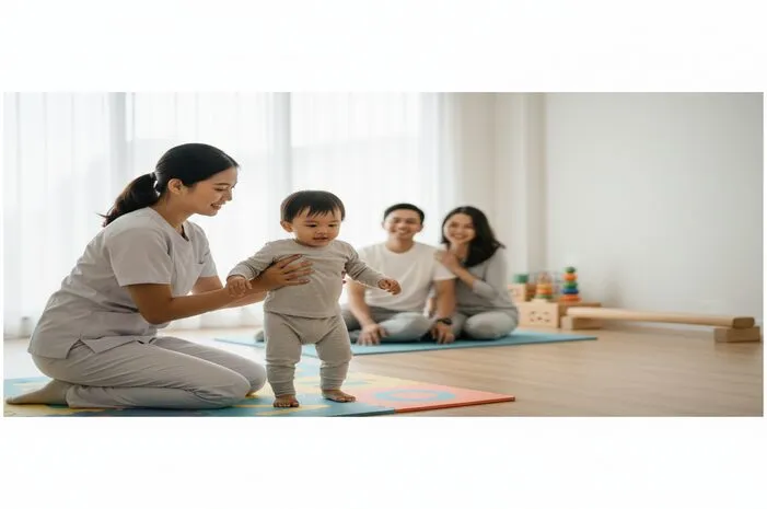 Terapi Anak Belum Bisa Jalan? Ini Caranya!