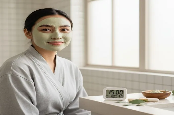 Clay Mask Berapa Menit? Durasi Ideal Cegah Kering!