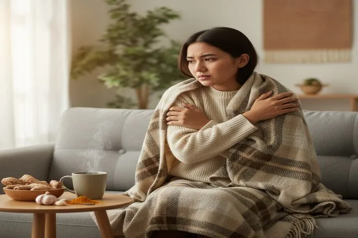 Obat Alami Badan Menggigil dan Tulang Ngilu, Hangat!