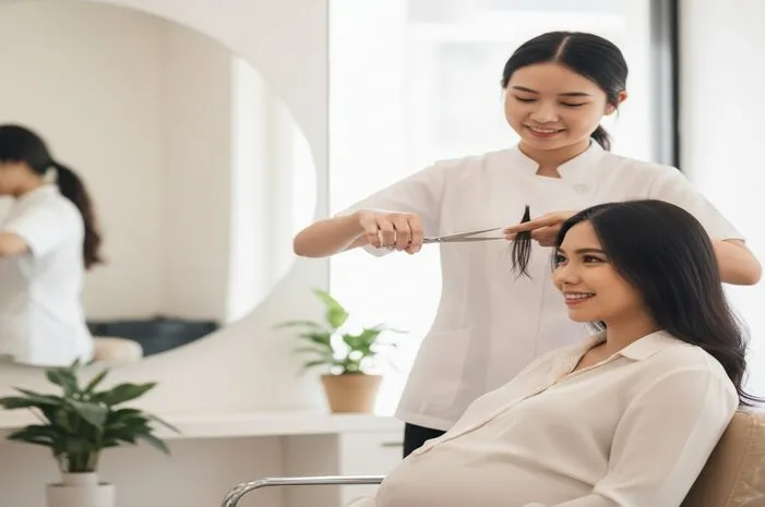 Apakah Bumil Boleh Potong Rambut? Ya, Aman dan Segar!