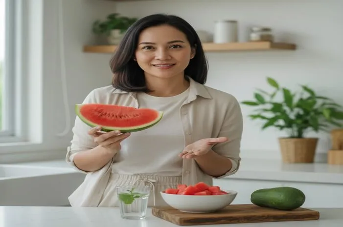 Asam Lambung dan Semangka: Boleh Dimakan Kok!
