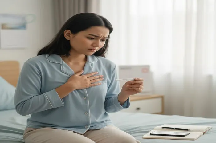 Telat Haid Payudara Nyeri, Tespek Negatif, Hamil Bukan?