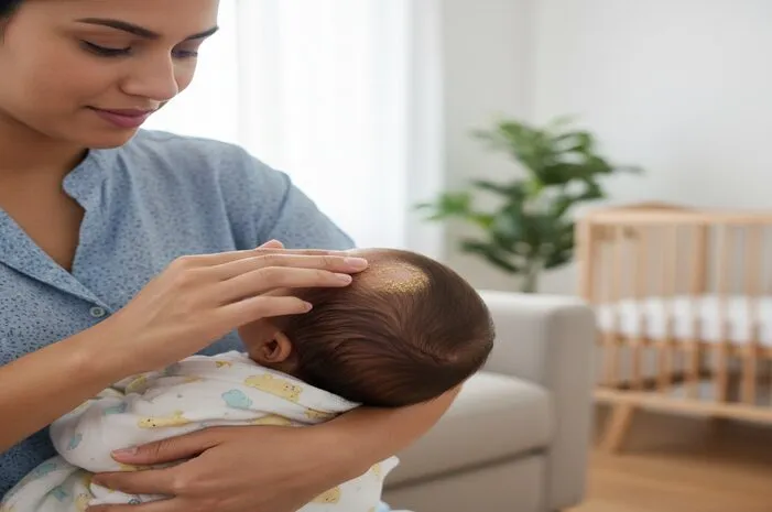 Jangan Panik! Atasi Kepala Bayi Berkerak Mudah