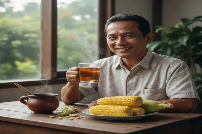 Manfaat Air Rebusan Jagung Manis, Sehat Optimal