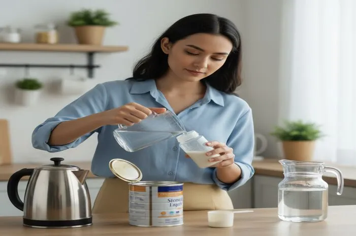 Bolehkah Buat Susu Formula Air Panas Dicampur Dingin?