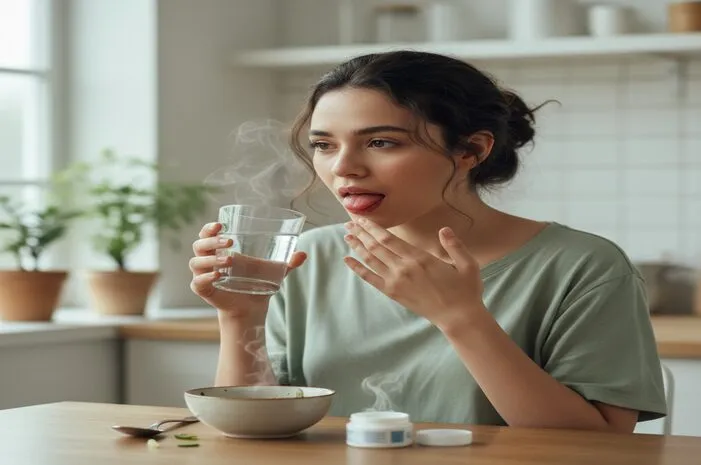 Lidah Terbakar Bikin Perih? Ini Cara Mudah Mengatasinya