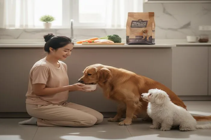 Mudah Pilih Dogfood Anjing Sehat Aktif Ceria