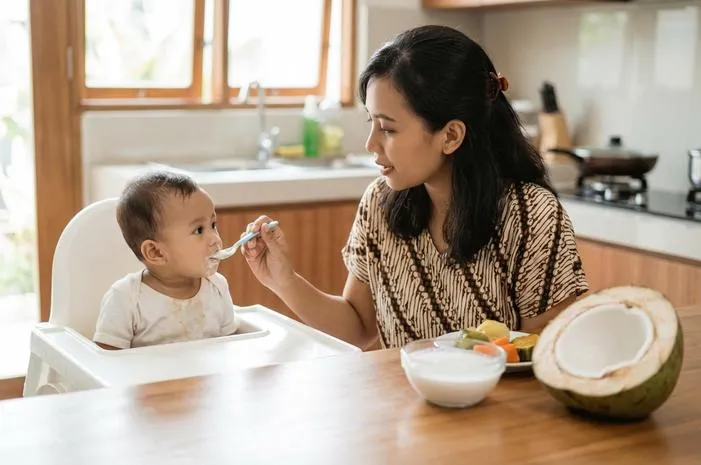Santan MPASI Aman Lemak Sehat Penambah BB dan Otak Bayi