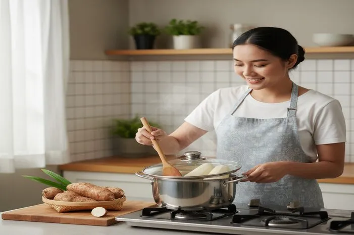 Cara Merebus Singkong Empuk Mekar Gurih dengan Metode 5-30-7