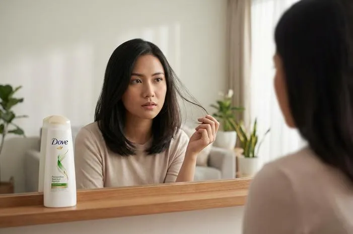 Rambut Rontok? Dove Solusinya, Kembali Kuat Sehat