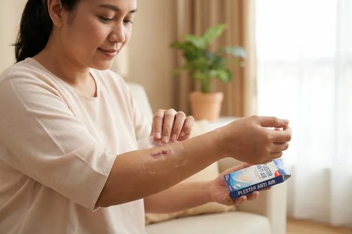 Luka Operasi Kering, Mandi Nyaman Pakai Plester Anti Air