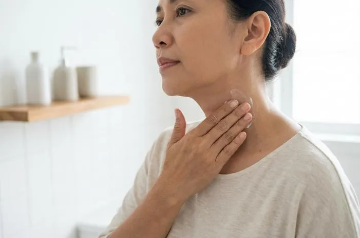 Bikin PD! Cara Menghilangkan Garis di Leher, Auto Mulus