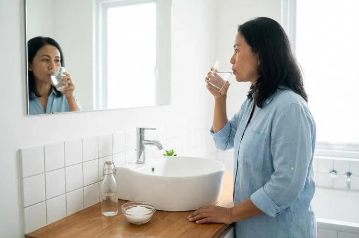 Cara Berkumur Air Garam Mudah untuk Redakan Sakit