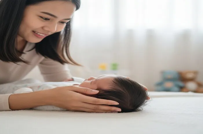 Kepala Bayi Peyang Bisa Normal Kembali Kok, Ini Caranya.