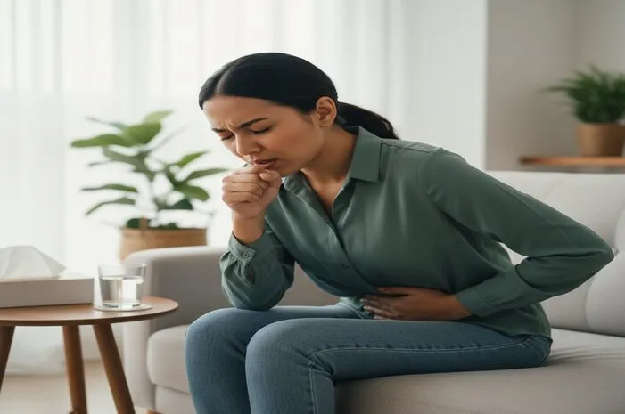 Kalau Batuk Perut Sakit? Jangan Panik, Ini Sebabnya!