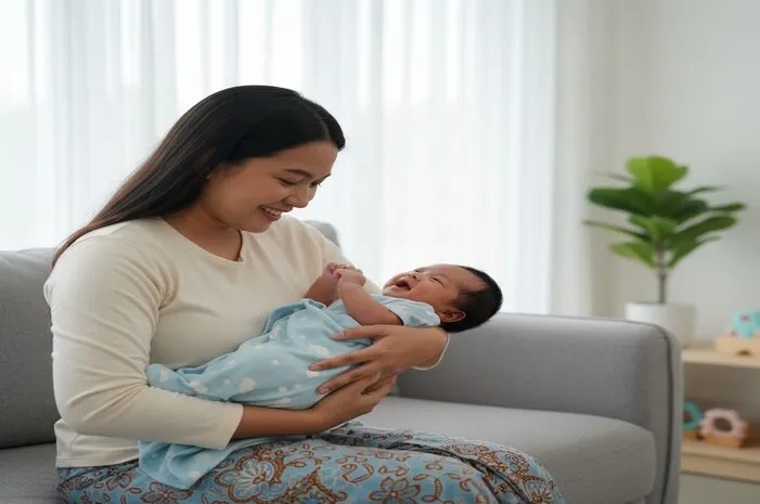 Tanda Bayi 1 Bulan Sehat: Perhatikan Ini Ya Moms!