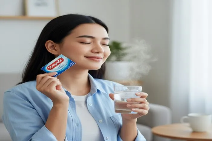 Strepsils Cool: Lega Cepat, Tenggorokan Adem Segar!